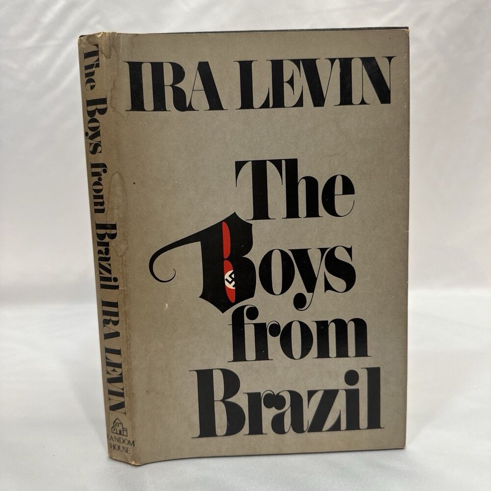 The Boys From Brazil by Ira Levin Vintage Thriller Hardcover Novel Classic